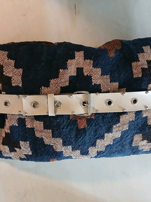 Women's belt new, beige, 95 cm