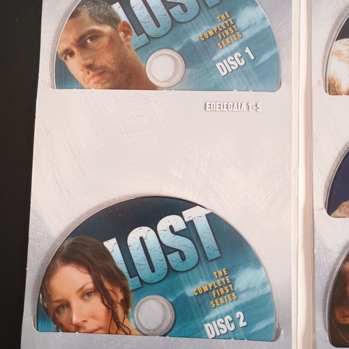 Lost DVD series first season used, 5 DVDs