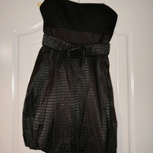Black Balou dress with belt like new, size M
