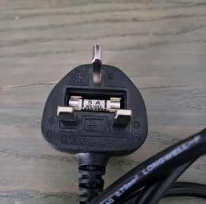 Καλώδιο τροφοδοσίας UK αγγλικό 1,8μ 3x0,75mm²