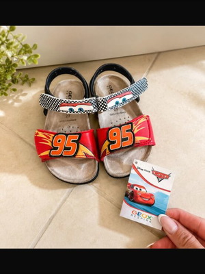 Geox Disney Cars сандали употребявани, номер 20, многоцветни