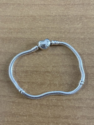 Pandora snake bracelet SS925, silver