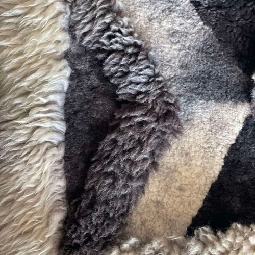 Leather rug from New Zealand sheep new and unused