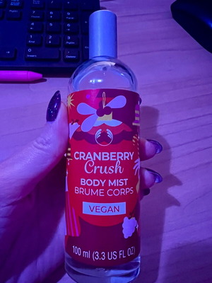 The Body Shop Cranberry Crush Body Mist 100 ml, vegan