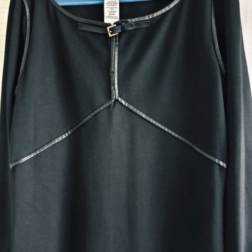 Max Studio Black Midi Dress Like New, Size Small