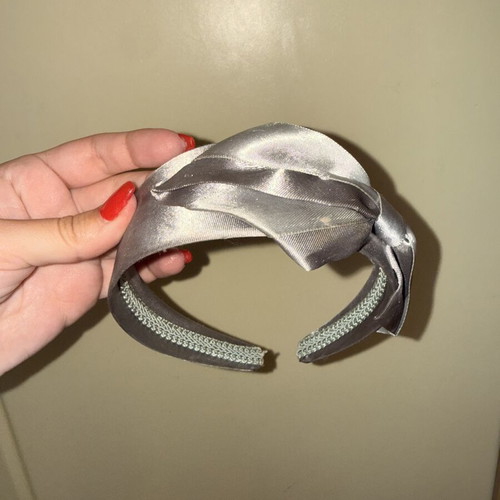 Gray headband