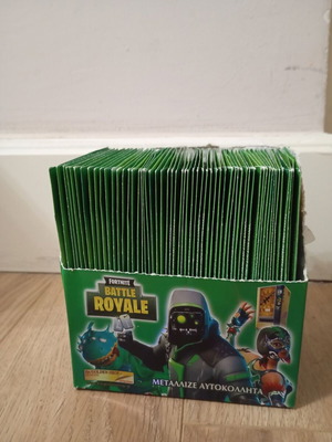 Fortine Battle Royale sealed sticker packs, set of 60, new