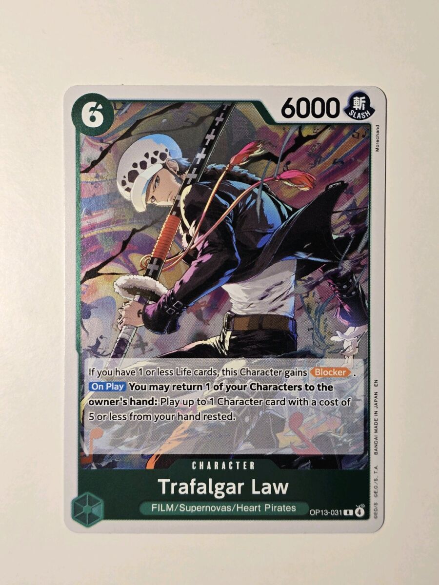 Op13 031 Trafalgar Law One Piece TCG ONE PIECE CARD GAME/[OP13