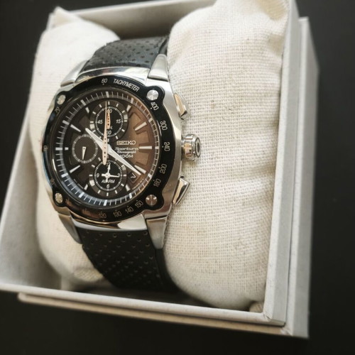 Seiko Sportura Alarm Chronograph 7T62 watch NOS with box