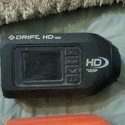 Drift Action Cam HD 720 used with 2 batteries and wireless remote