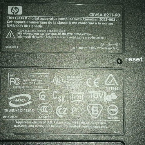 HP laptop used with Intel Pentium 4 for collectors without cable and memory