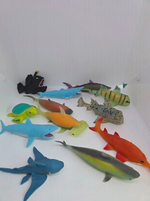 Stretchy animals lot used