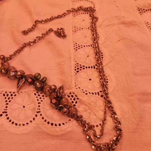 Vintage belt used, metal