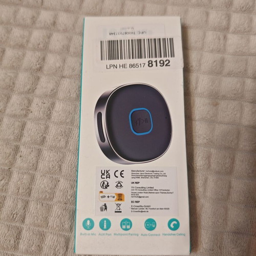 Bluetooth аудио приемник J33 νέο με 3.5 χλστ. AUX και Handsfree