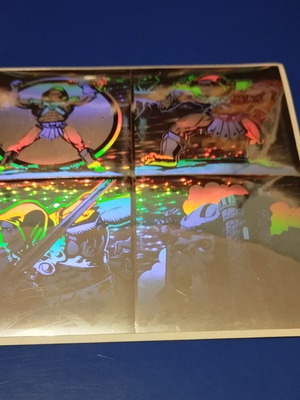 He-Man 3D ολογραφικά αυτοκόλλητα σετ, Lazer Blazers 1983/1984