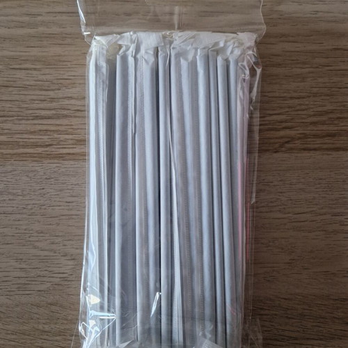 Paper straws pack of 50, new