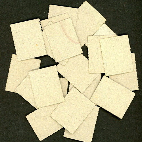Vintage small cards used, set of 20 from the early 70s