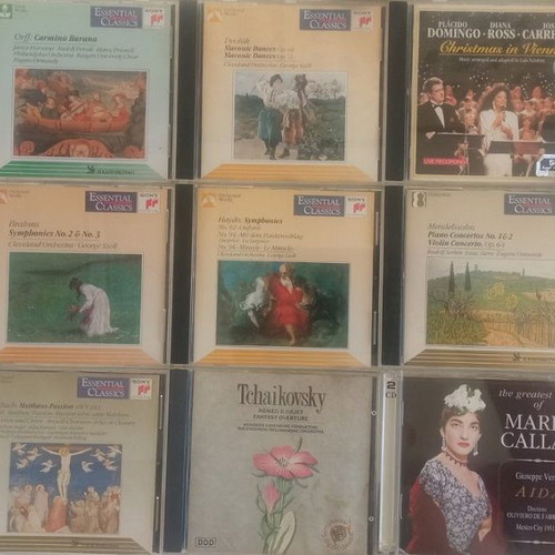 Classical Music CD Set like new, 10 CDs with Opera and Essential Classics