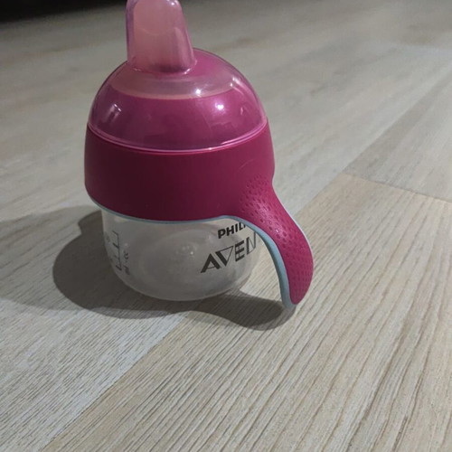 Avent Cup-Bottle Used With Spout & Handles Pink 200ml