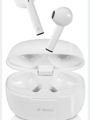 Ttec TWS Mode wireless earbuds, white