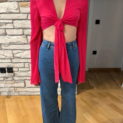 Bolero top Decoro pink like new, fits up to medium