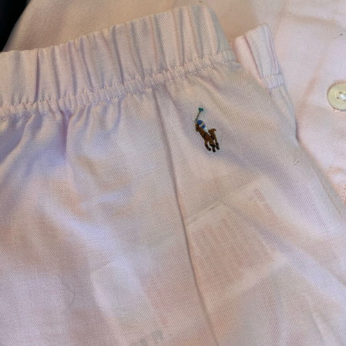 Ralph Lauren pajama for 9-10 years old girl new, dusty pink