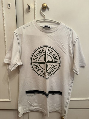 Stone Island T-shirt like new, size S, white and green