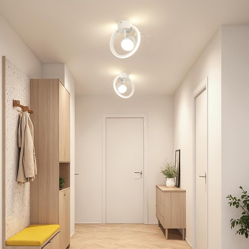 Kuwork LED ceiling lamp 4000K with 90° adjustable arm, like new