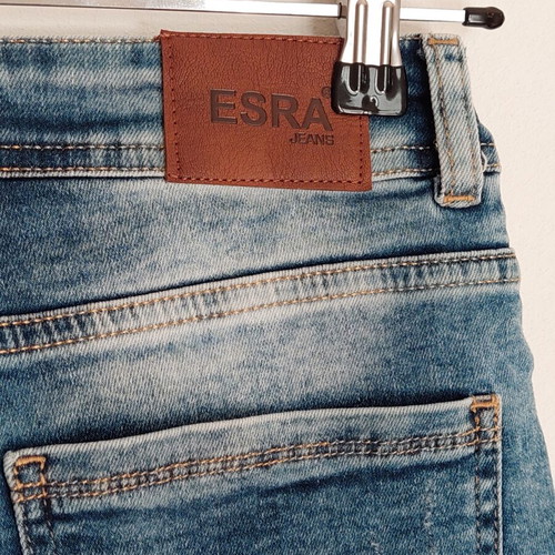 Esra Jeans women's jeans pants used, size L, blue