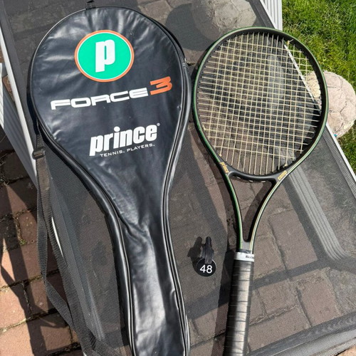 Prince tennis racket black 370g grip L3