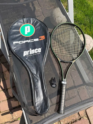 Prince tennis racket black 370g grip L3