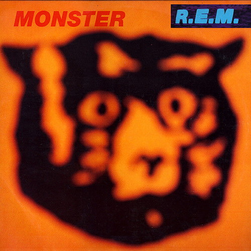 R.E.M. Monster vinyl record used, rock