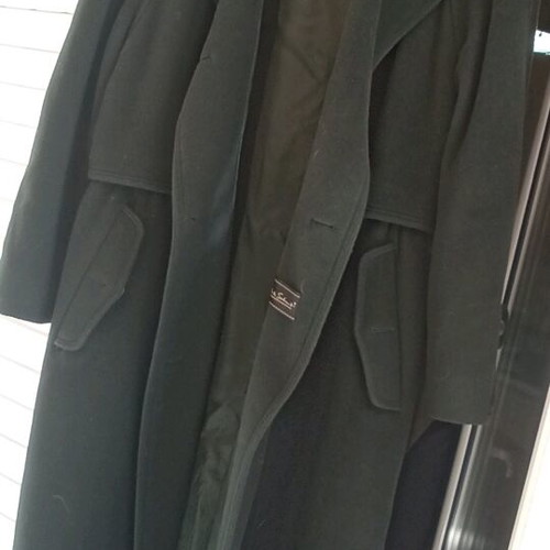 Wool coat like new oil color XXL