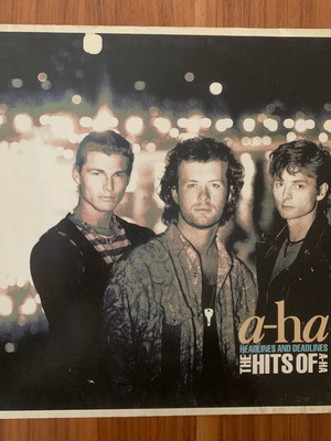 A-ha Headlines and Deadlines vinyl used, pop compilation