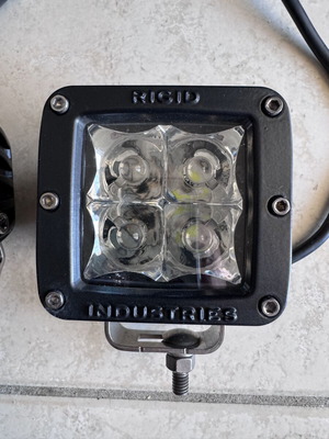 Rigid Industries D series heavy-duty LED lights, pair