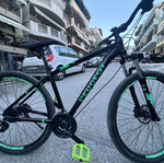 Peugeot M02 Mountain Bike MTB, black and green