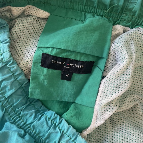 Tommy Hilfiger men's swim shorts like new, turquoise, size M