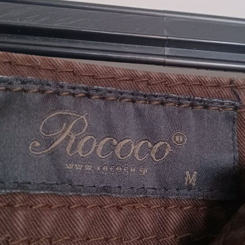 Rococo low-rise pants used, brown size medium
