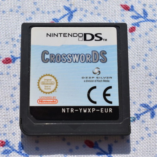 CrossworDS Nintendo DS used, puzzle crossword game