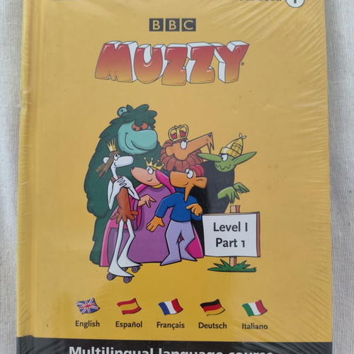 Muzzy language course DVD book Level 1 Part 1 new