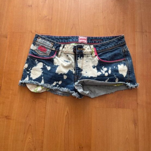 Superdry Y2K shorts like new, multicolor, sizes S and M
