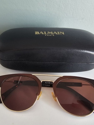 Balmain sunglasses like new, brown
