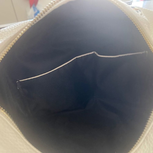 Y Not? Happy Boston shoulder bag white new