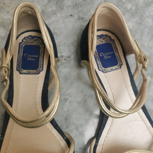 Christian Dior sandals used, size 36