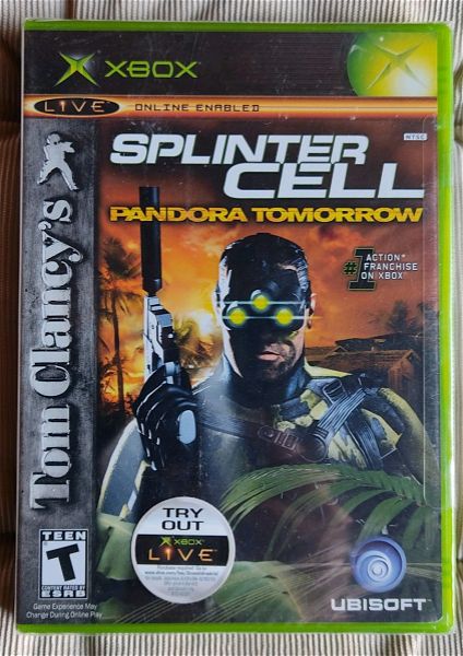  Splinter Cell Pandora Tomorrow (Xbox) (sfragismeno)