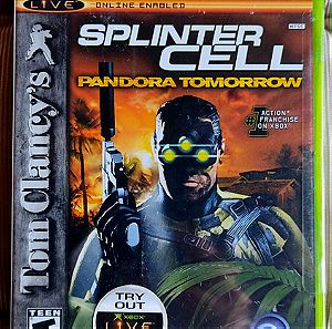 Splinter Cell Pandora Tomorrow (Xbox) (σφραγισμένο)