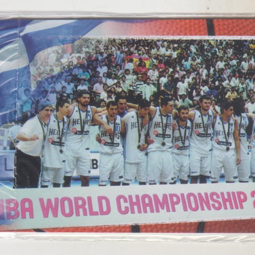Greek phone cards National Basketball Team X1972 sealed, new