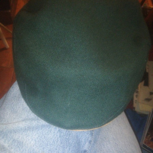 Sterling Edition Tragiaska hat large, beige and green, made in USA