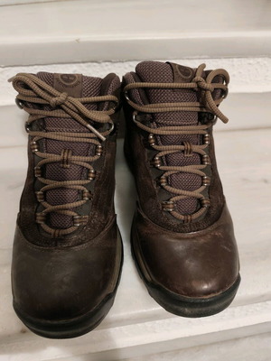 Timberland hiking boots used, leather, brown, size 41