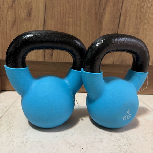 4kg weights new, pack of 2